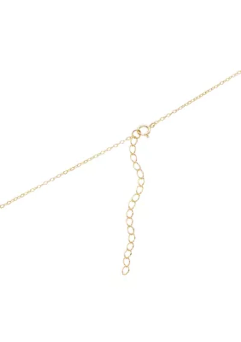 Sterling Silver Cubic Zirconia Tree of Life Necklace