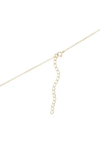 Sterling Silver Cubic Zirconia Tree of Life Necklace