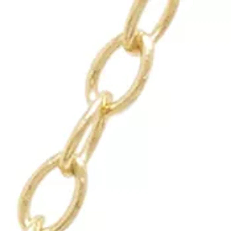 Boxed Cubic Zirconia Open Clover Necklace