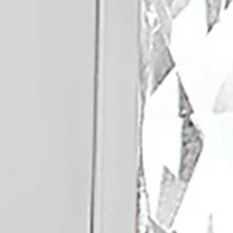 Sterling Silver Rectangle Cubic zirconia Huggie Earrings