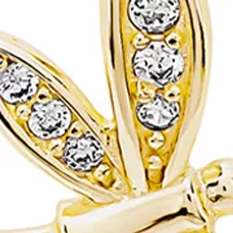  Dragonfly CZ Necklace