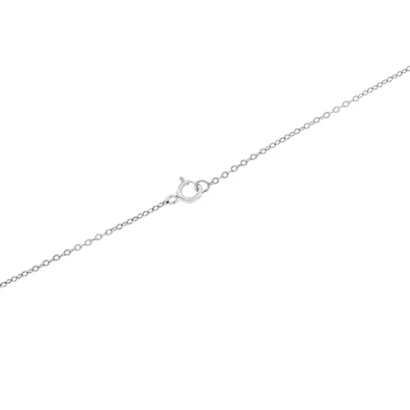 Sterling Silver 18-in. Multi Crystal Balls Necklace