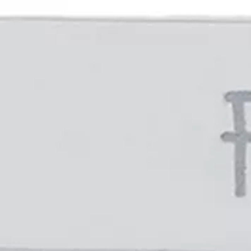 Sterling Silver "Faith > Fear" Bar Necklace