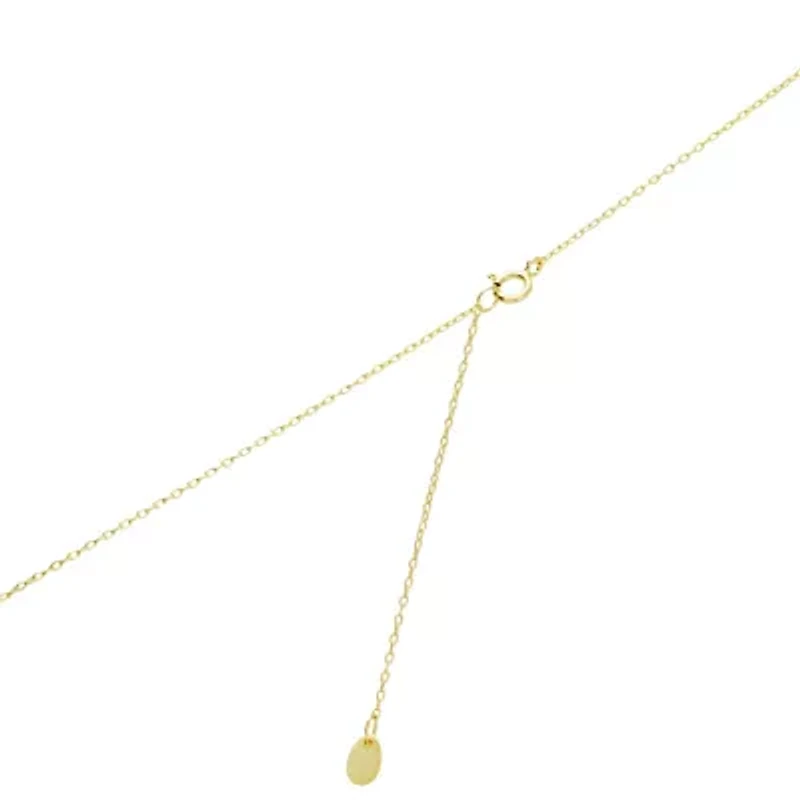 Gold Over Sterling Silver 16+2-in. Blessed Vertical Necklace