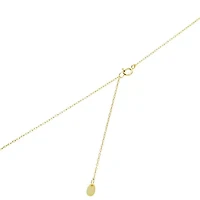 Gold Over Sterling Silver 16+2-in. Blessed Vertical Necklace