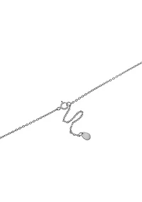 Sterling Silver 16" + 2" Triple Freshwater Pearl Necklace