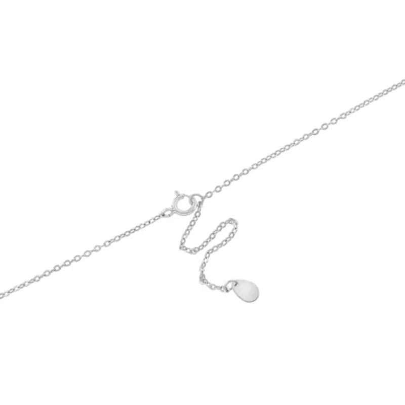 Sterling Silver 16+2-in. Cross Pendant Necklace