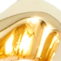 Gold Over Sterling Silver Abstract Zig Zag Ring - Size 7