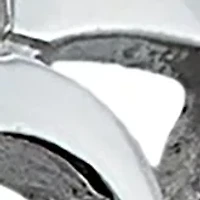 Sterling Silver Laser Cut Heart and Flower Ring