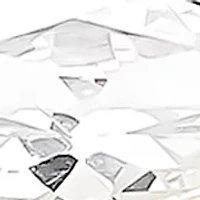 Cubic Zirconia Bezel Beaded Gold Plated Ring