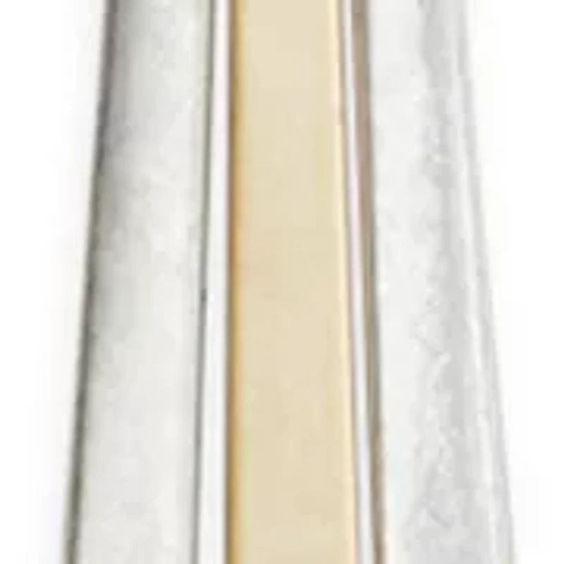 Two Tone Sunray Pendant Necklace