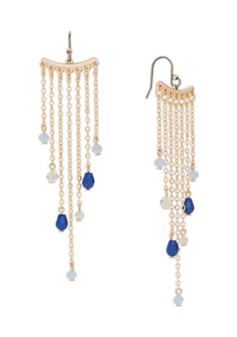 Gem Dangle Earrings