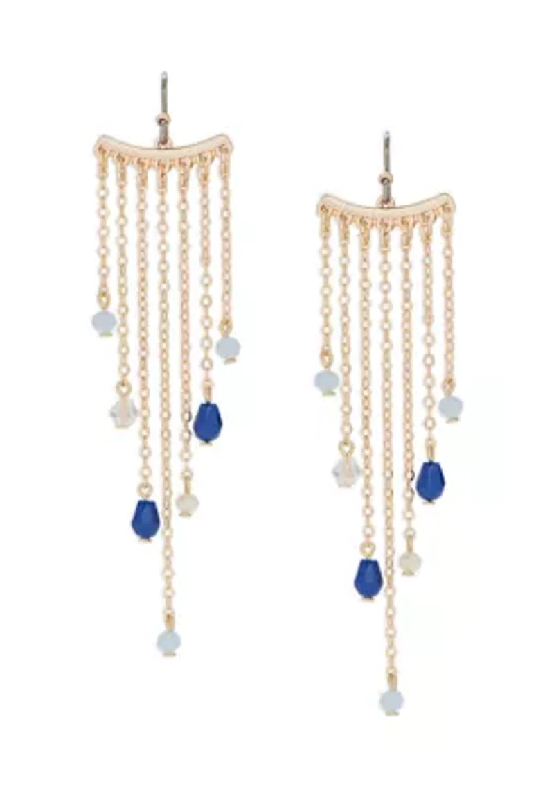 Gem Dangle Earrings 