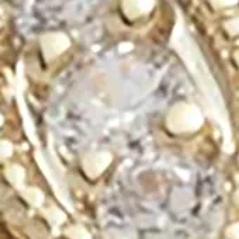 Lab Created Cubic Zirconia Open Band Ring - Boxed