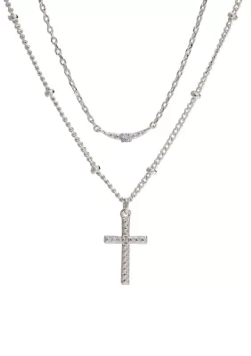 Faith Due Pendant Necklace Set