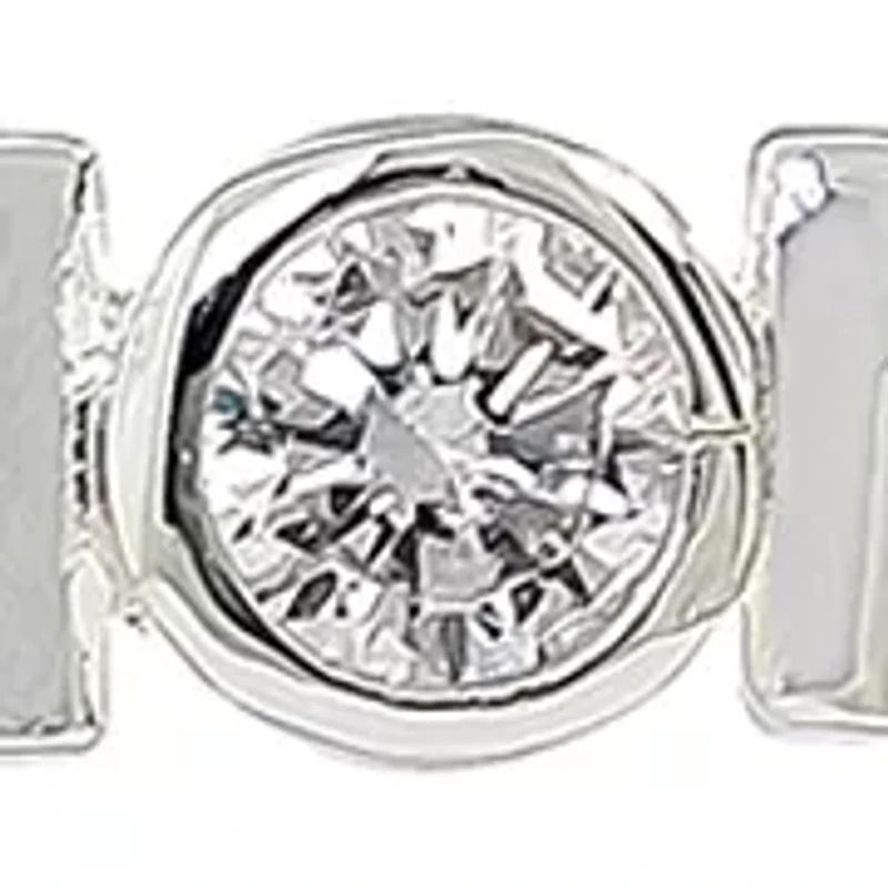 Lab Created Duo Mom and Heart Pendant