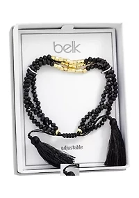 Beaded Tassel Bracelet