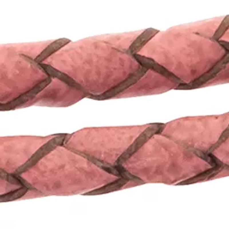 Boxed Crystal Coil Leather Bracelet