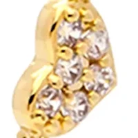 I Love You More Gold-Tone Pendant Necklace