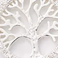  Boxed Silver Tone Tree of Life Pendant Necklace 
