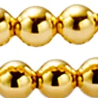 Pearl Beaded 18K Gold Plated Stretch Bracelet