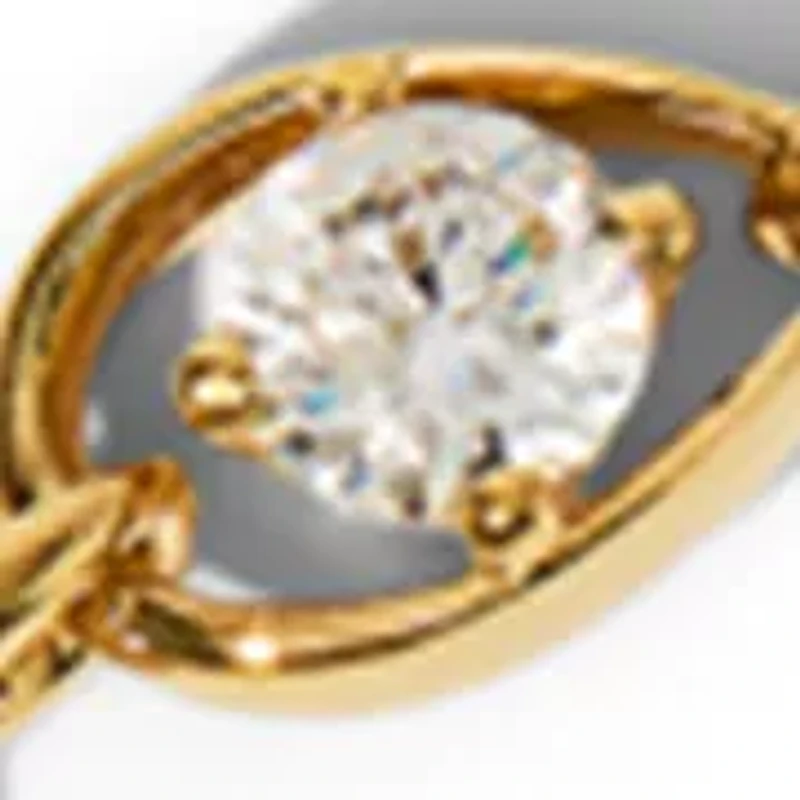 Lab Grown Chain Link Cubic Zirconia Statement Bracelet