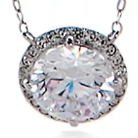 Pave Pendant Necklace