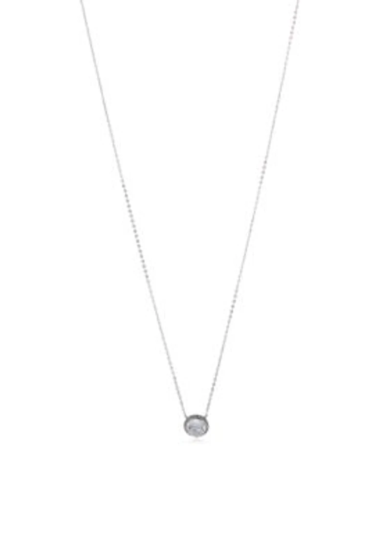 Pave Pendant Necklace