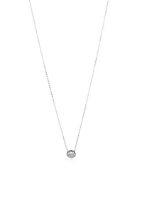 Pave Pendant Necklace