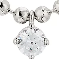 3.86 ct. t.w. Lab Grown Cubic Zirconia Shaky Collar Necklace