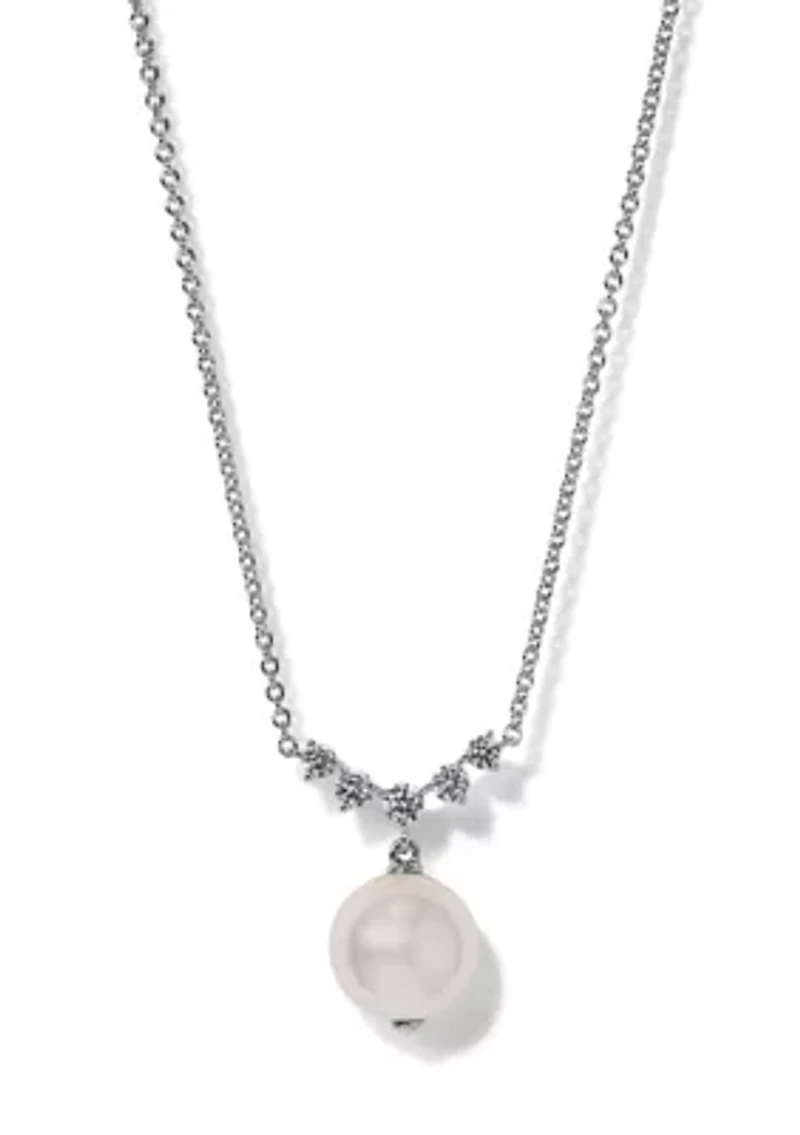 Venus Pearl Pendant Necklace