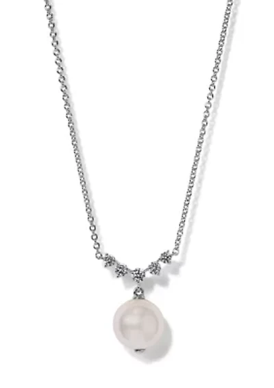 Venus Pearl Pendant Necklace 
