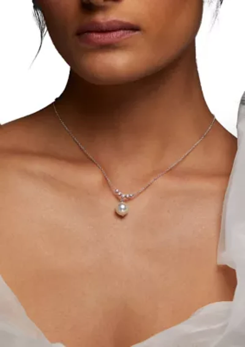 Venus Pearl Pendant Necklace 