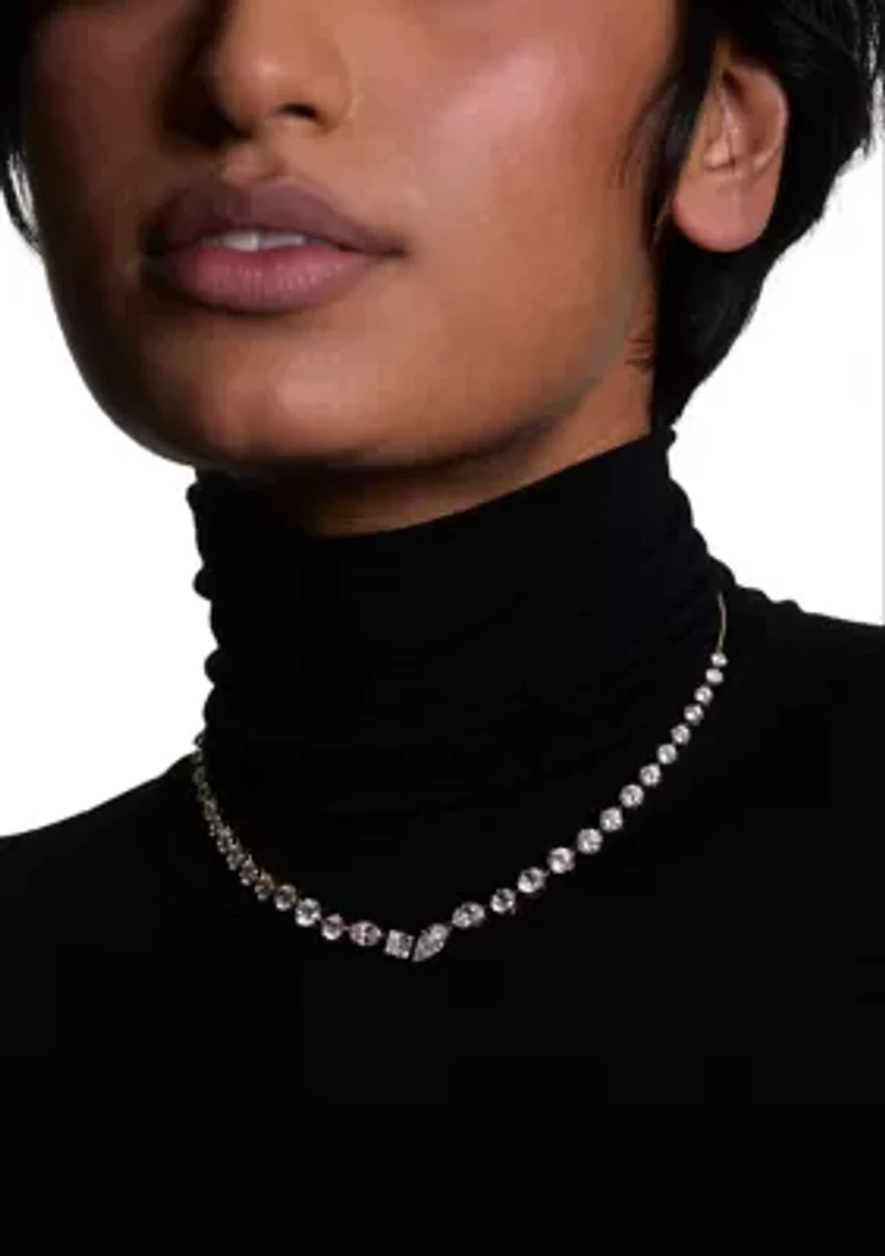 Lucia Cubic Zirconia Frontal Necklace