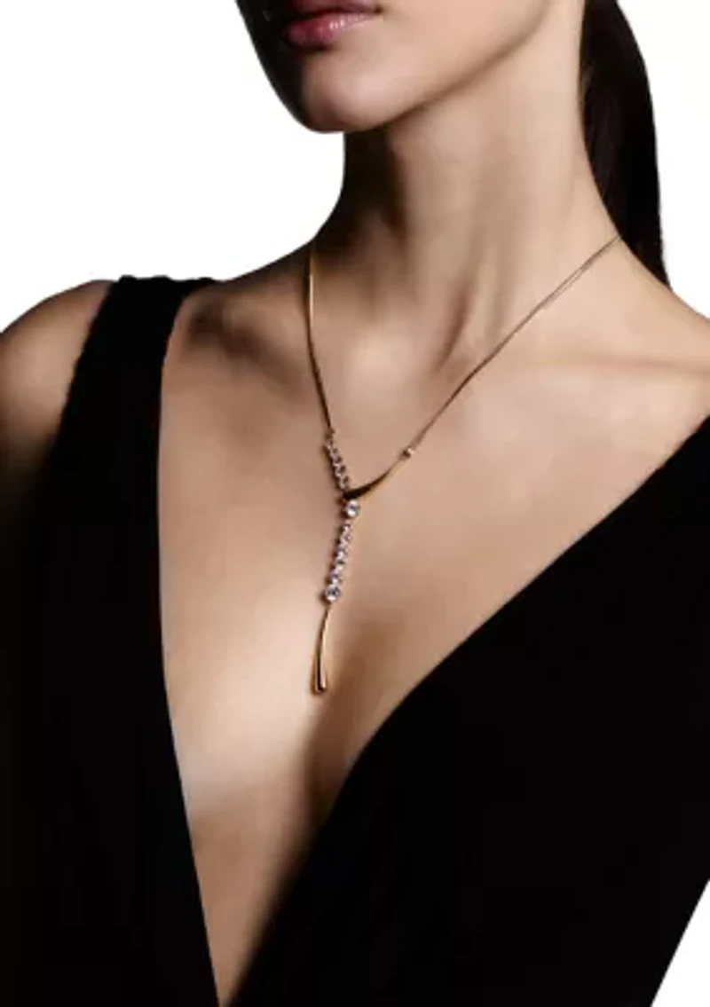 Lab Grown Phenom Y Necklace