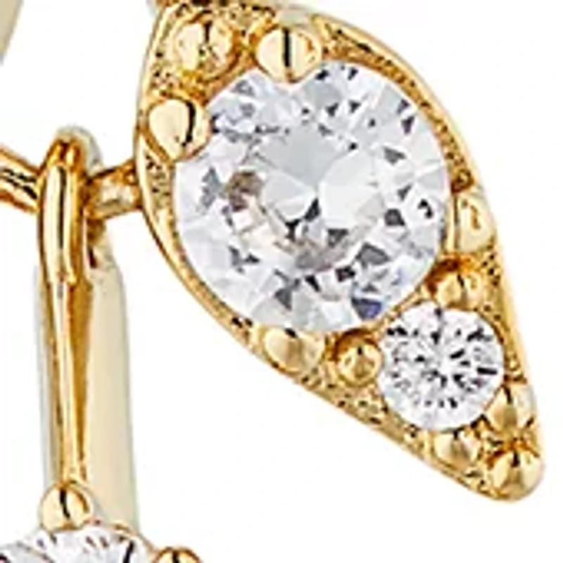 Olivia Long Lever Back Earrings