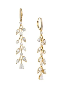 Olivia Long Lever Back Earrings