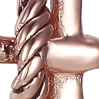 Southern Charm Sterling Silver and Rose Gold Anchor Charm 