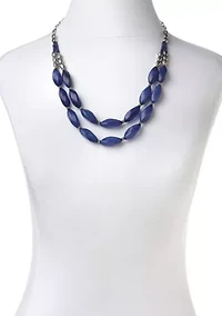 2-Row Beaded Necklace
