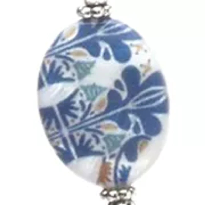 Multi Stone Linked Long Necklace