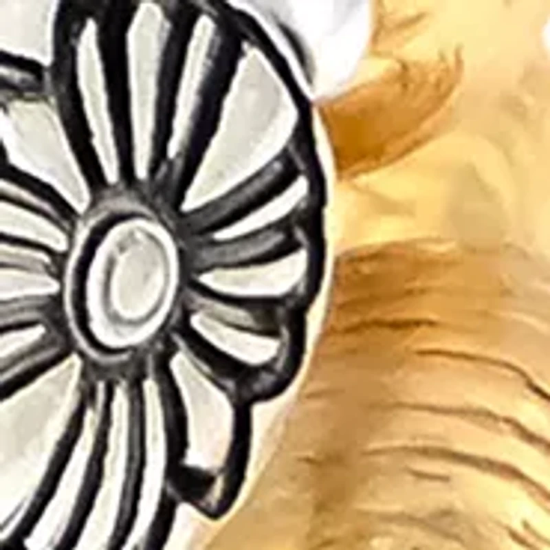 Two Tone Double Row Gold and Silver Tone Beaded Stretch Bracelet