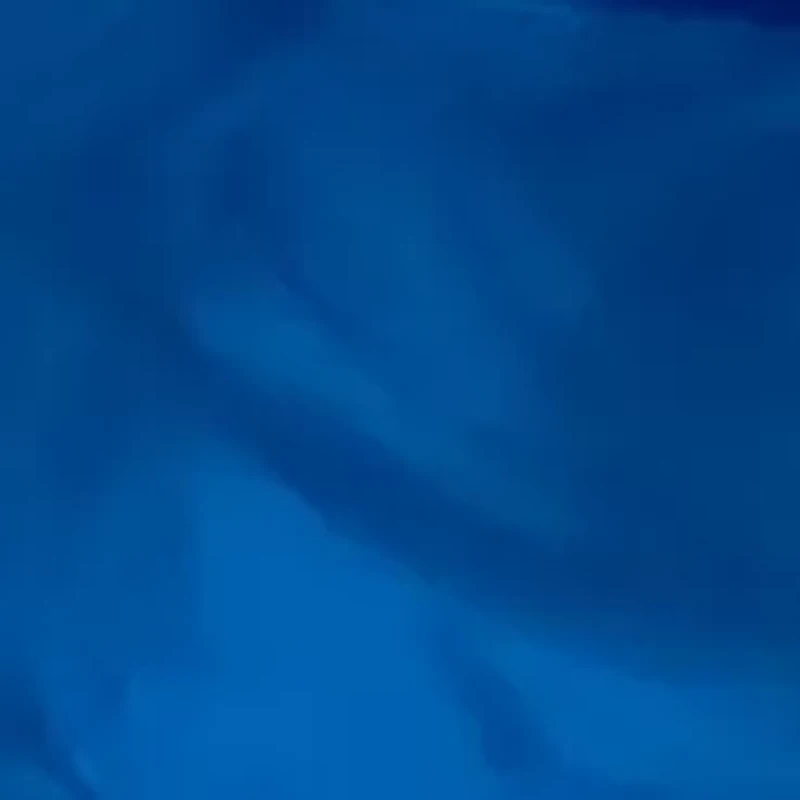 Two Tone Blue Chunky Beaded Stretch Bracelet