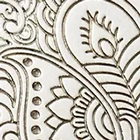 Silver Tone Long Double Etched Oval Pendant Necklace