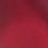 Red Beaded Silver Tone Stretch Bracelet