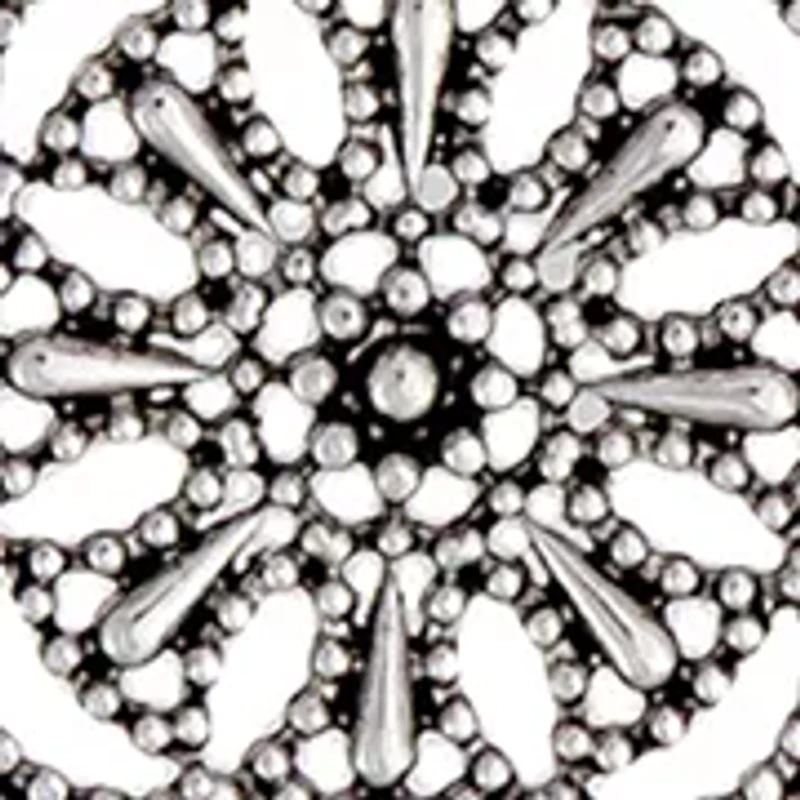 Round Filigree Pendant Bead Necklace