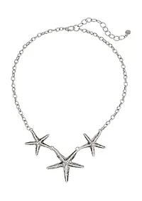 Starfish Trio Frontal Necklace