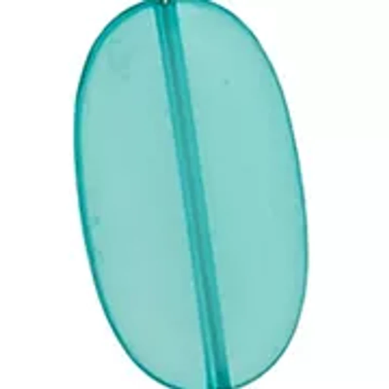 Aqua Beaded Frontal Necklace