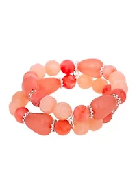 Multi-Beaded Stretch Bracelet