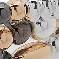 Two Tone Beaded Bracelets - Boxed