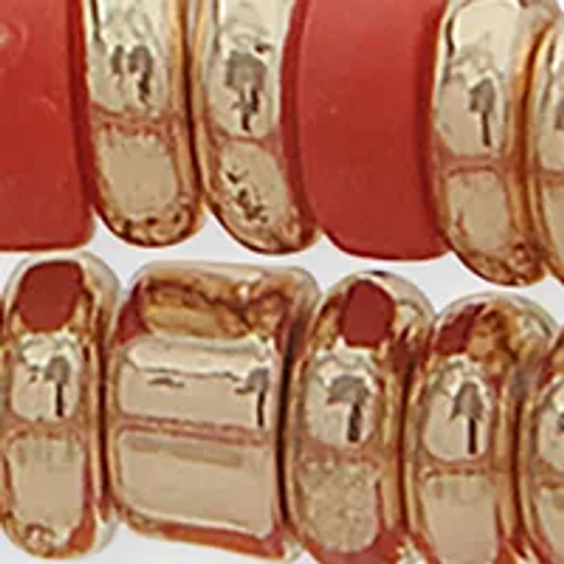 Multi Color Bead Stretch Bracelet Set